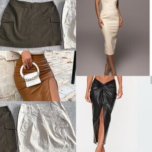 Bundle of 5 skirts best fit for size small US 4-6